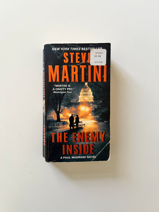 The Enemy Inside by Steve Martini (Paperback)