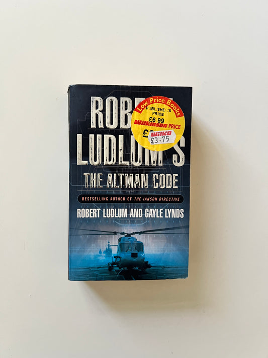 The Altman Code by Robert Ludlum (Paperback)