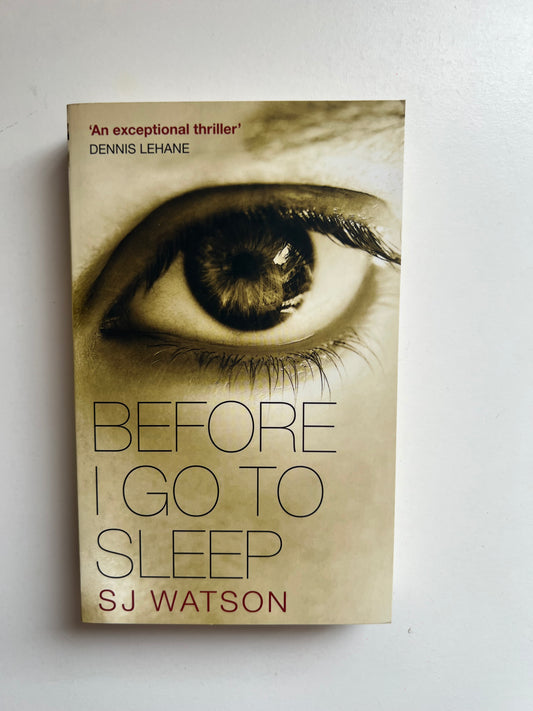 Before I Go To Sleep By Sj Watson (Paperback)