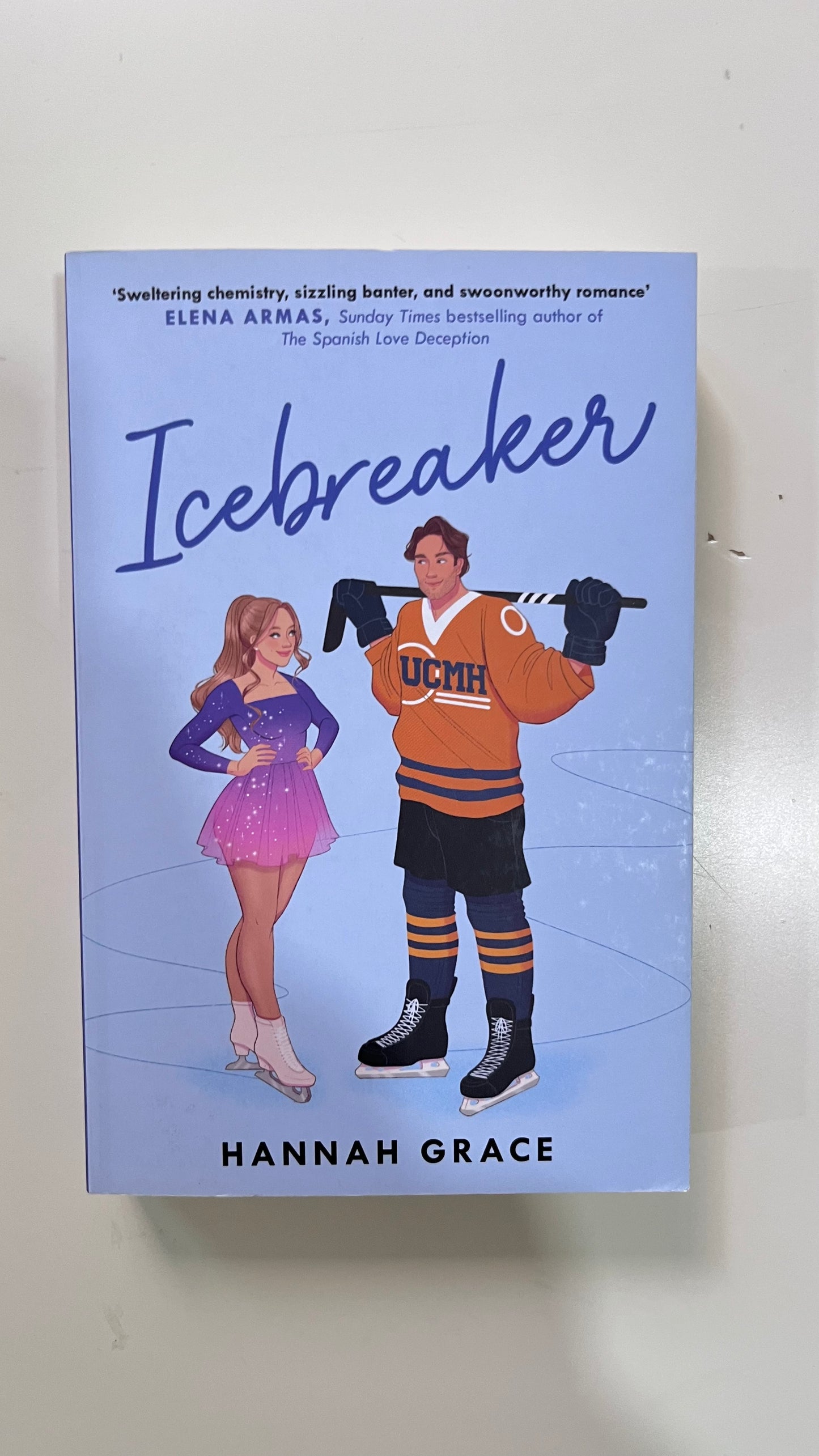 Icebreaker by Hannah Grace – Popular sports romance paperback.