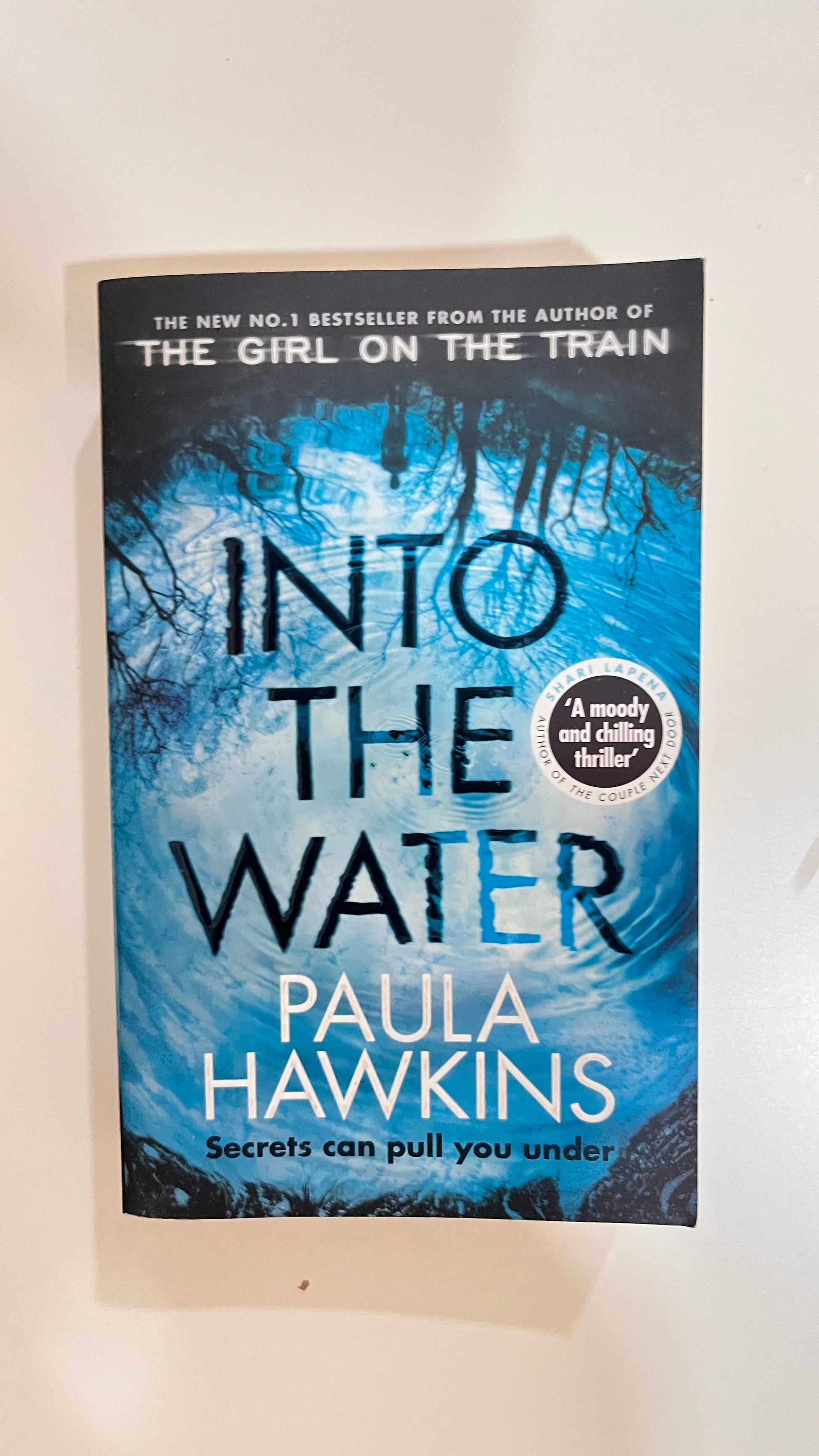  Into the Water – A dark and gripping mystery by Paula Hawkins.