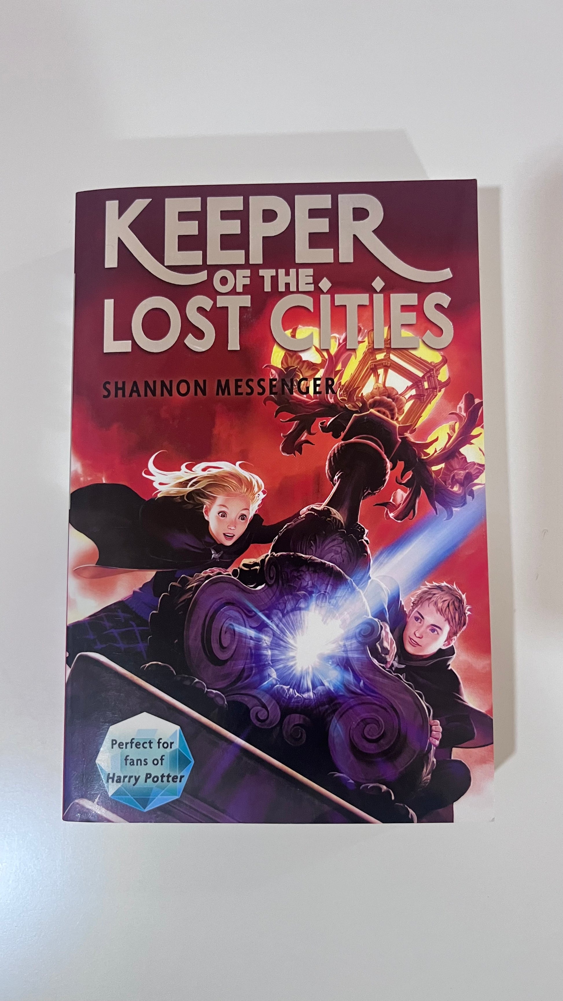 Keeper of the Lost Cities by Shannon Messenger – Fantasy adventure novel.