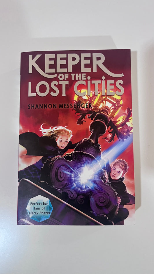 Keeper of the Lost Cities by Shannon Messenger – Fantasy adventure novel.