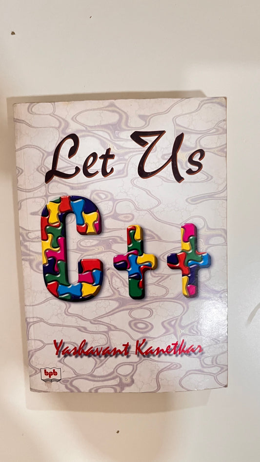 Cover of Let Us C++ by Yashavant Kanetkar