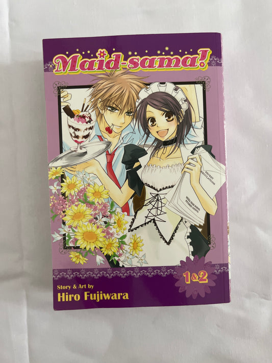 Cover of Maid Sama Volumes 1 and 2 by Hiro Fujiwara