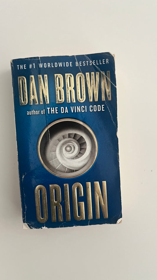 Origin by Dan Brown paperback cover