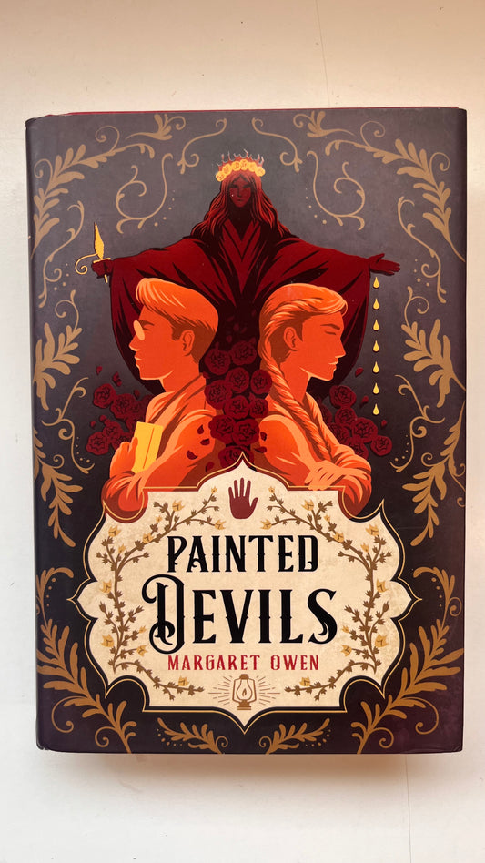 Painted Devils by Margaret Owen – hardcover dark fantasy book available at Preloved Books UAE

