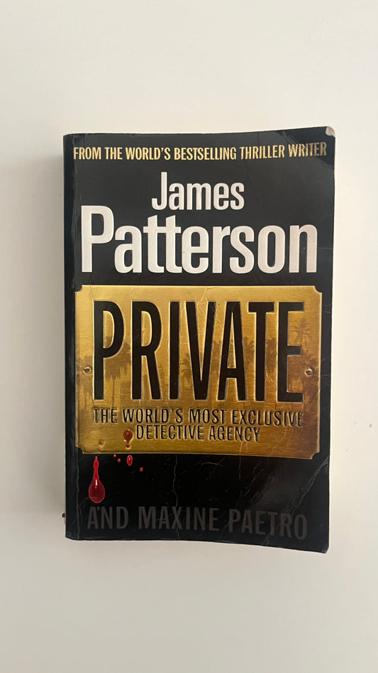 Private by James Patterson paperback cover