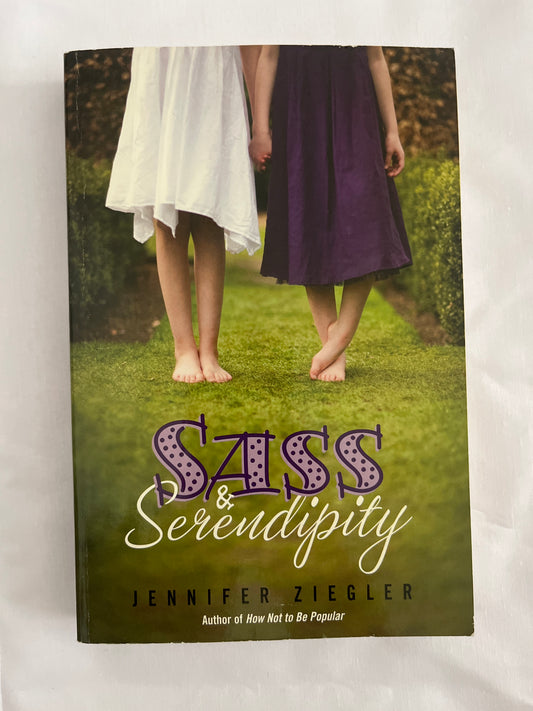 Cover of Sass and Serendipity by Jennifer Ziegler