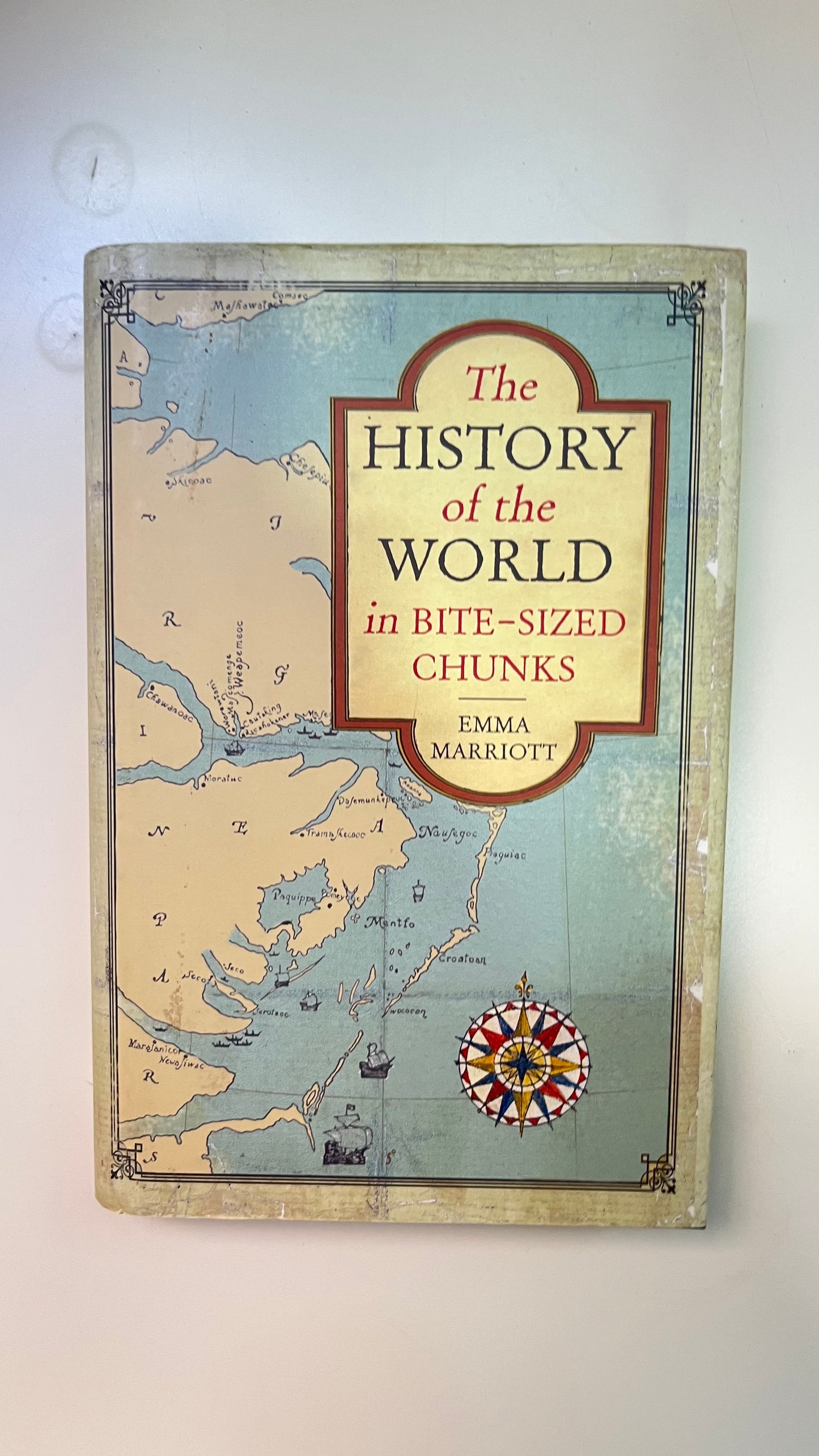 Cover of The History of the World in Bite-Sized Chunks by Emma Marriott – A concise history book