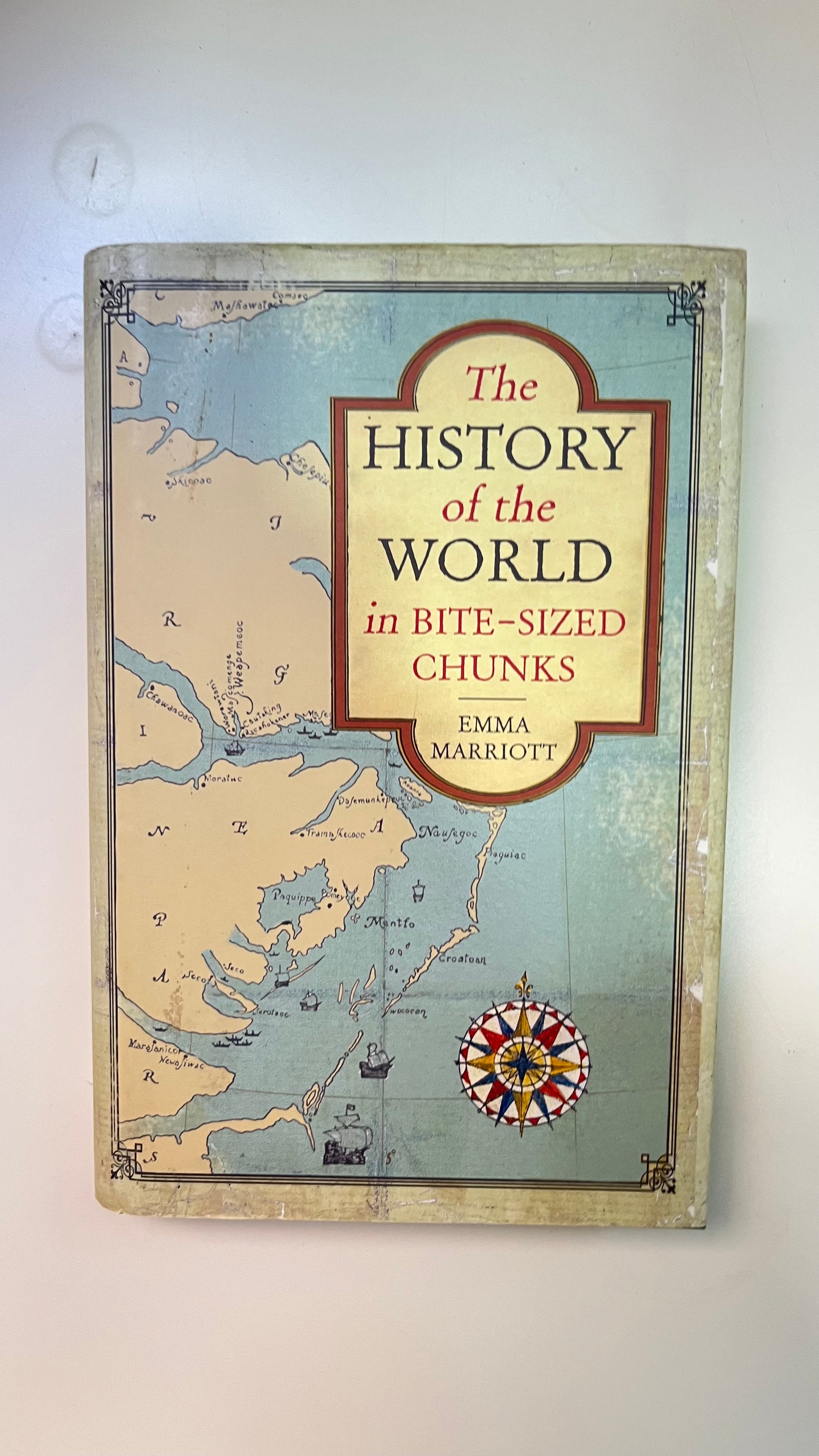 Cover of The History of the World in Bite-Sized Chunks by Emma Marriott – A concise history book