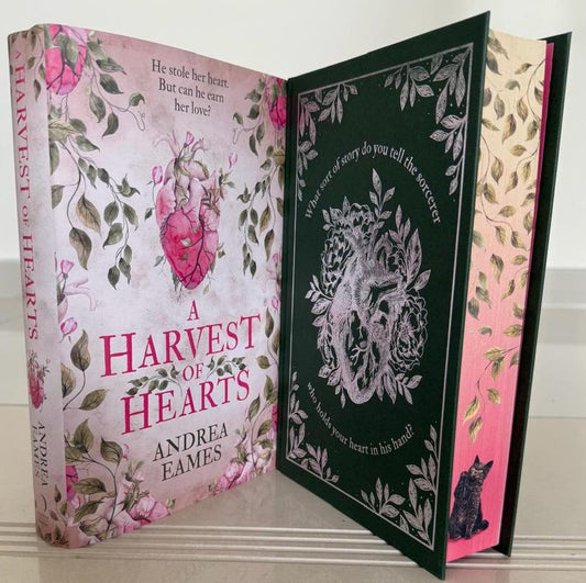 Locked Library : A Harvest of Hearts by Andrea Eames (Hardcover)