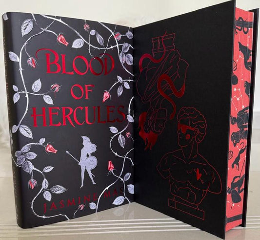 Locked Library: Blood Of Hercules by Jasmine Mass (Hardcover)