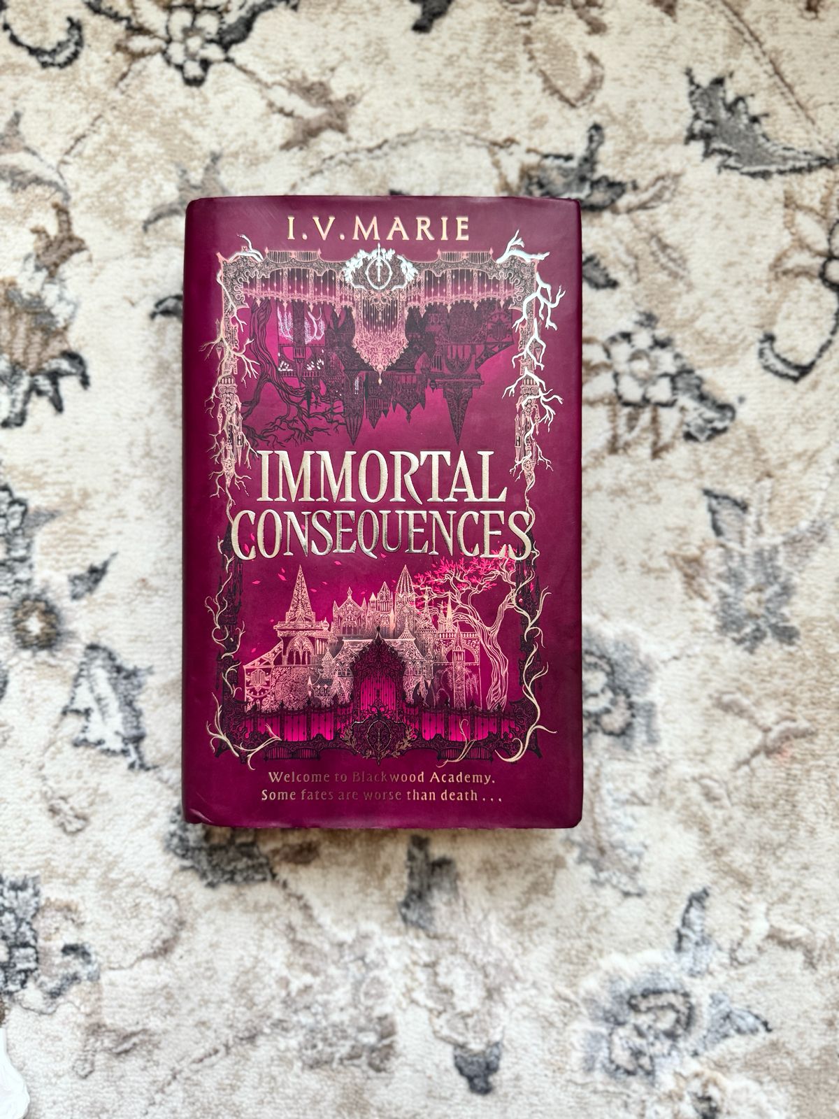 Immortal consequences by L.V. Marie (Hardcover)