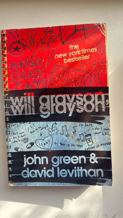 Will Grayson, Will Grayson – A coming-of-age LGBTQ+ novel by John Green & David Levithan.