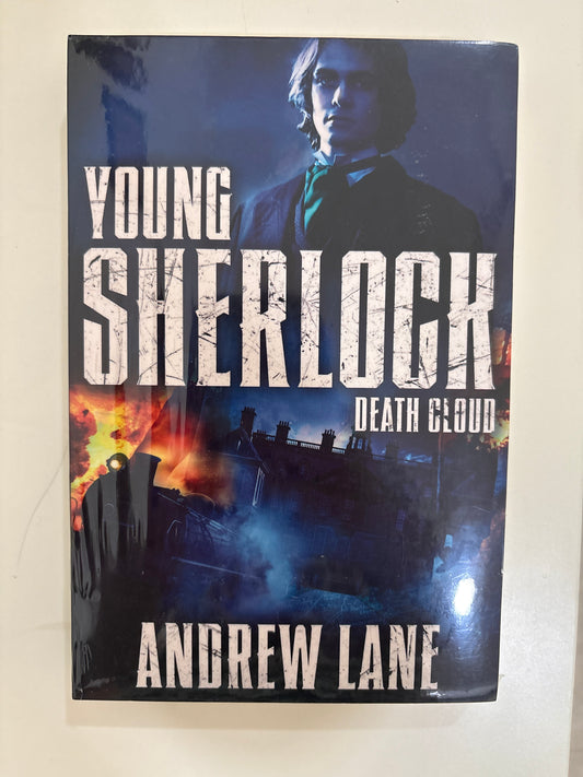 Book cover of 'Young Sherlock' by Andrew Lane on a white background
