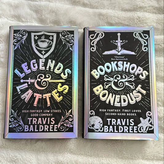Fairyloot: Legends and Lattes & Bookshops and Bonedust by Travis Baldree (Hardcover)
