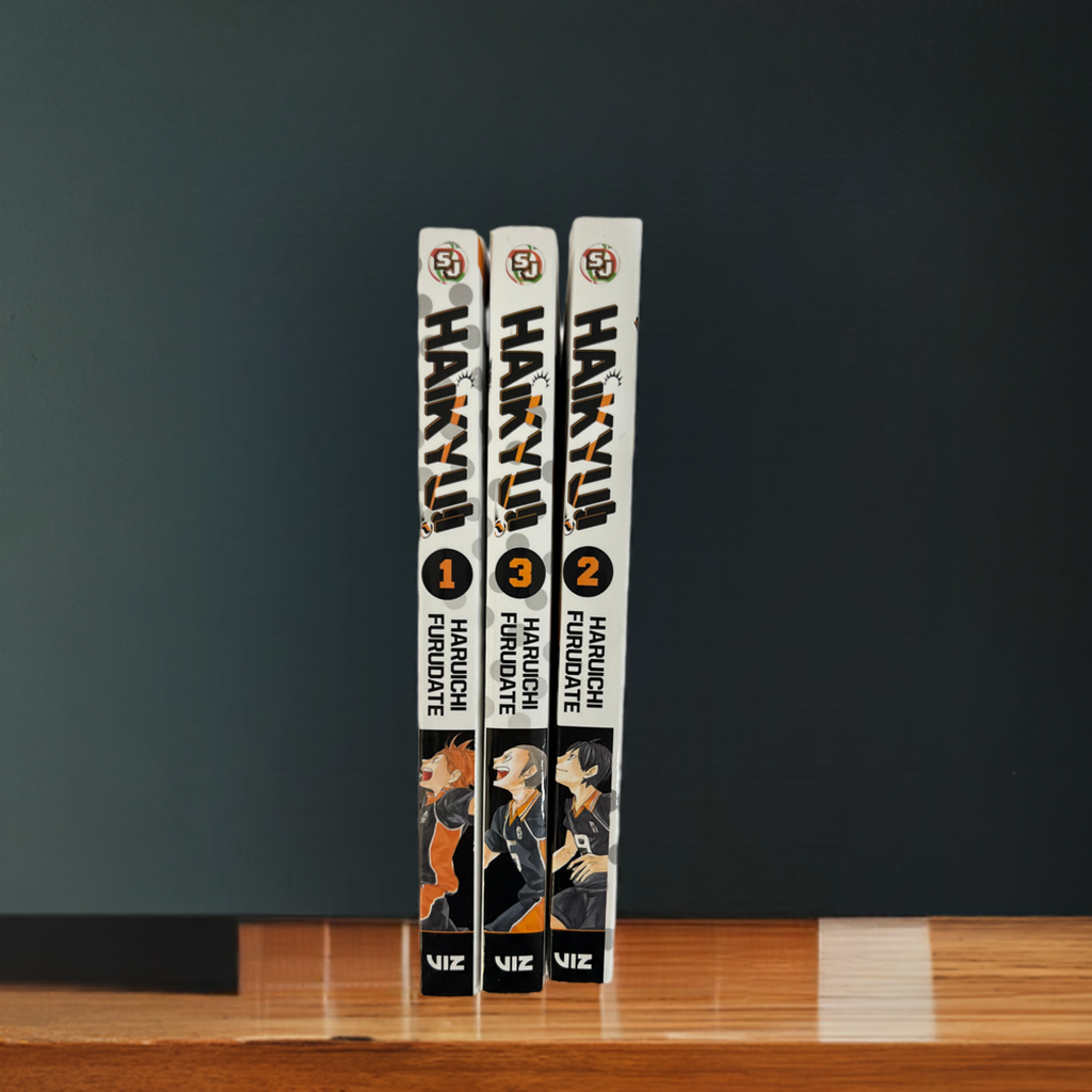 Haikyuu 1-3 by Haruichi Furudate (Paperback)