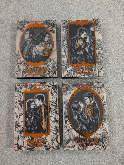 The Bookish Box- Stalking Jack The Ripper series by Kerri Maniscalco (Hardcover)