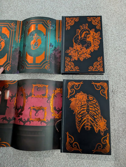 The Bookish Box- Stalking Jack The Ripper series by Kerri Maniscalco (Hardcover)