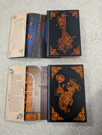 The Bookish Box- Stalking Jack The Ripper series by Kerri Maniscalco (Hardcover)