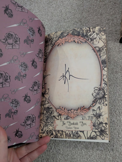 The Bookish Box- Stalking Jack The Ripper series by Kerri Maniscalco (Hardcover)