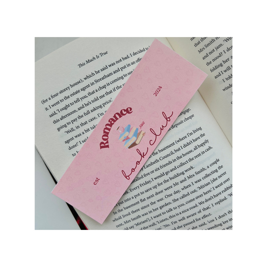 Romance Book Club Bookmark