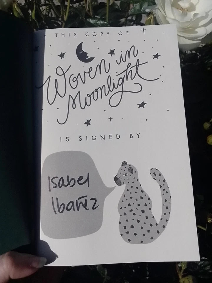 Fairyloot: Woven in moonlight by Isabel Ibañez (Hardcover)