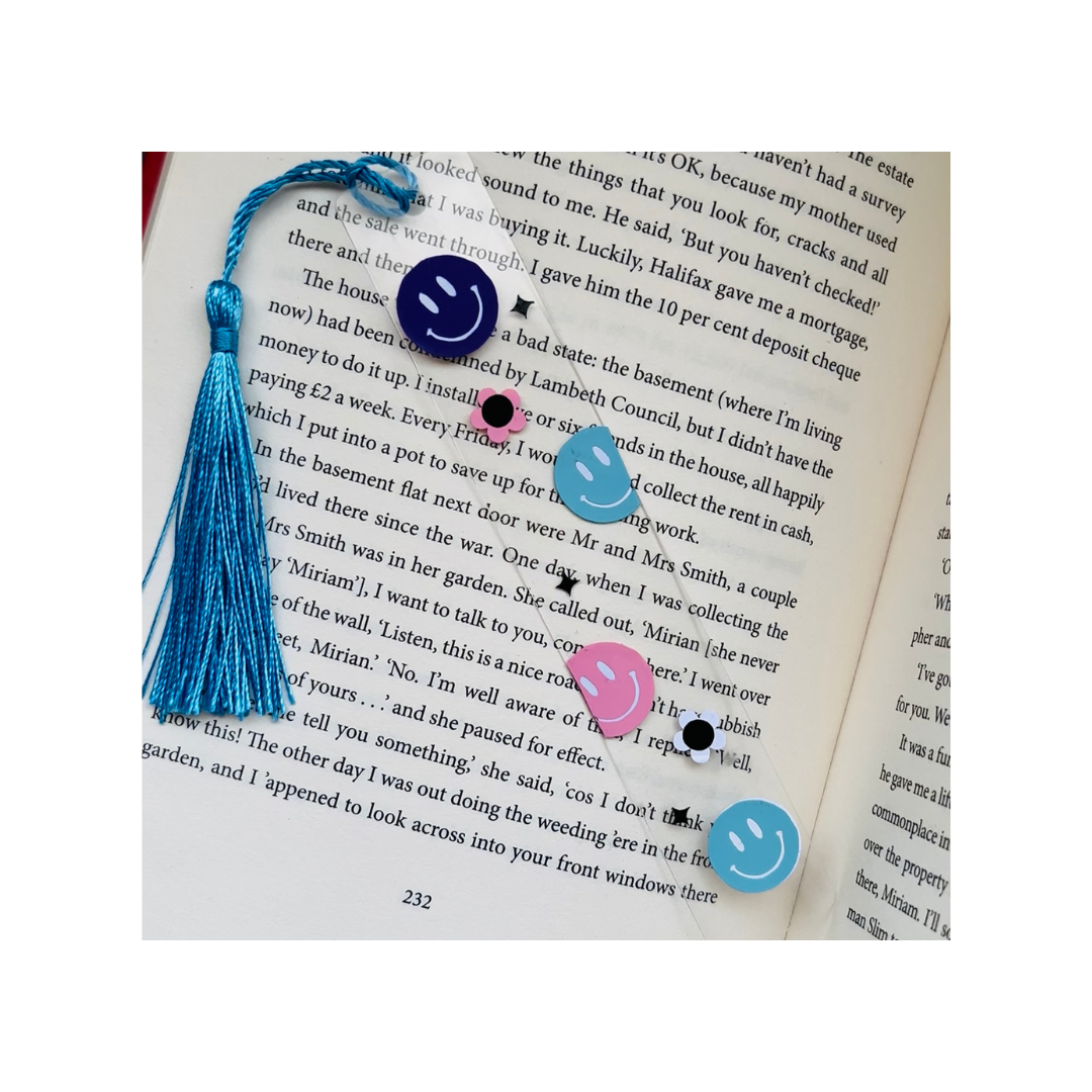 Smiley Acrylic Bookmark