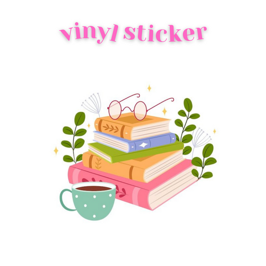 Bookish - Vinyl Sticker